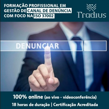 Formao Profissional em Gesto de Denncias com foco na ISO 37002